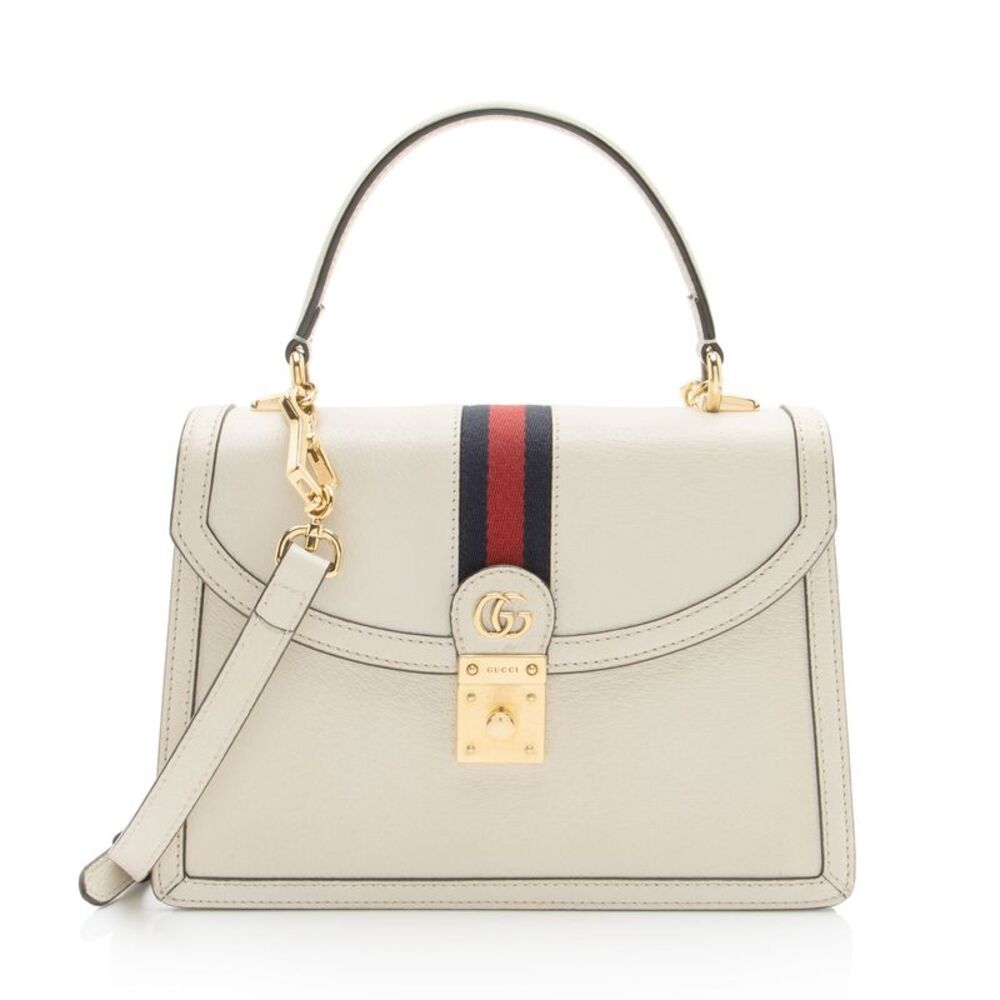Gucci Leather Ophidia Small Top Handle